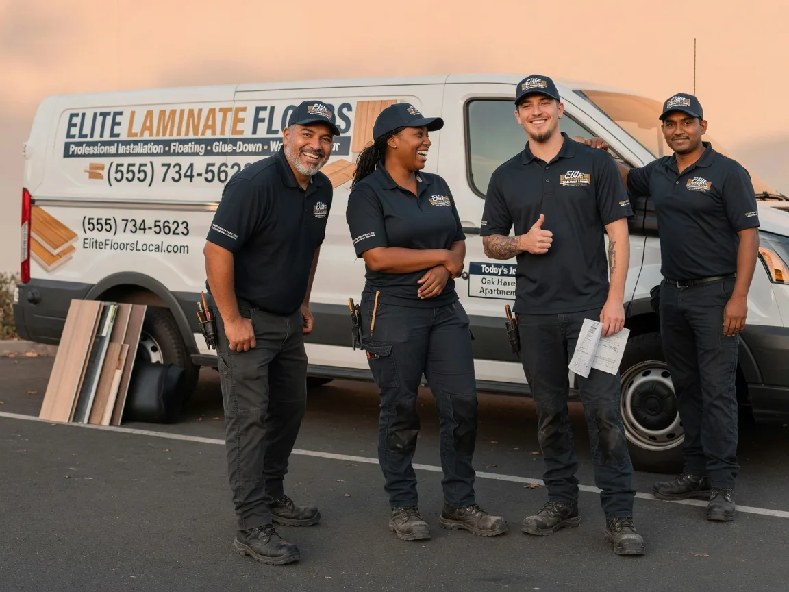 Laminate flooring installation company in Montour, IA